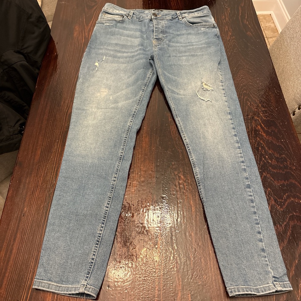 Boohoo Mens Relaxed Jeans